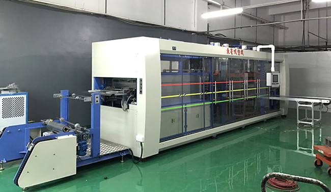 fully automatic plastic thermoforming punching machine
